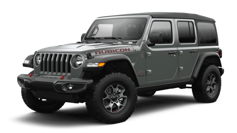 2023 Jeep Wrangler Rubicon Exterior - Sting Gray