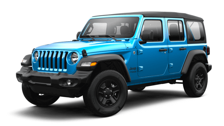 2023 Jeep Wrangler Sport Exterior - Hydro Blue