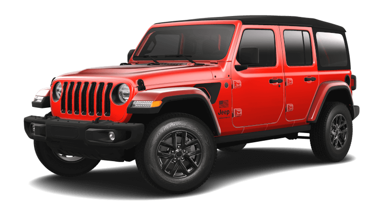 2023 Jeep Wrangler Unlimited Freedom Exterior - Firecracker Red