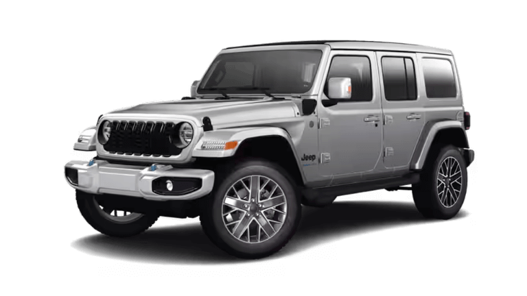 2024 Jeep Wrangler 4xe High Altitude Exterior - Silver Zynith