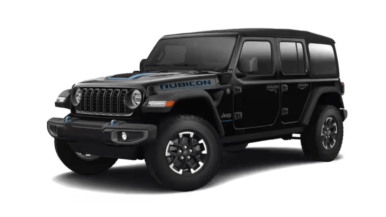 2024 Jeep Wrangler 4xe Rubicon Exterior - Black